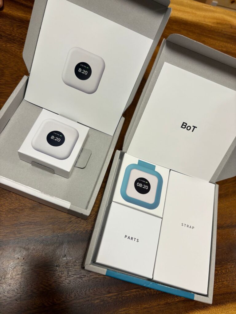 BoTトークの箱を開いた状態