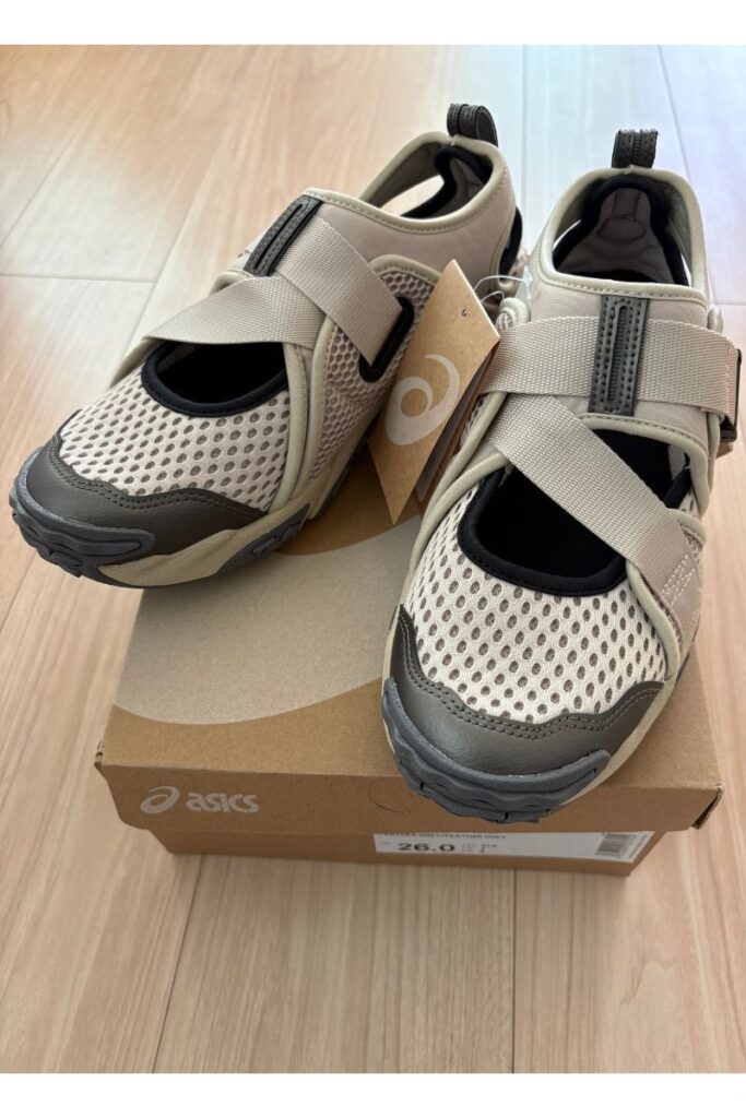 アシックス株主優待30%オフで購入したGEL-FILIMYが届きました
